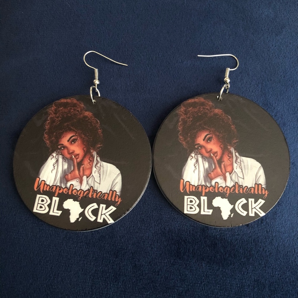 Women’s Ethnic Earrings Unapologetically Black Juneteenth